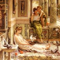 Sir Edward John Poynter - Corner Of The Villa